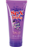Sex Tarts Water Based Flavored Lubricant Grape Soda 6oz