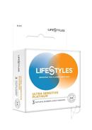 Lifestyles Ultra Sensitive Platinum Lubricated Latex...